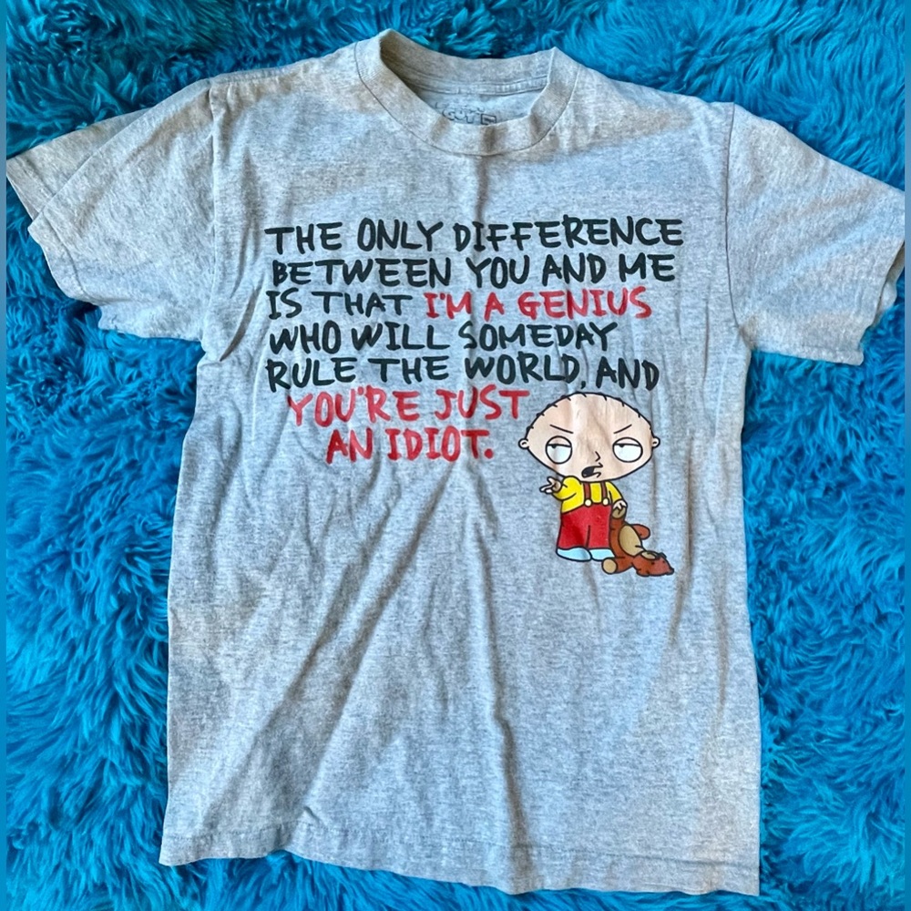 Family Guy brand merch Tshirt STEWIE Mens size Small